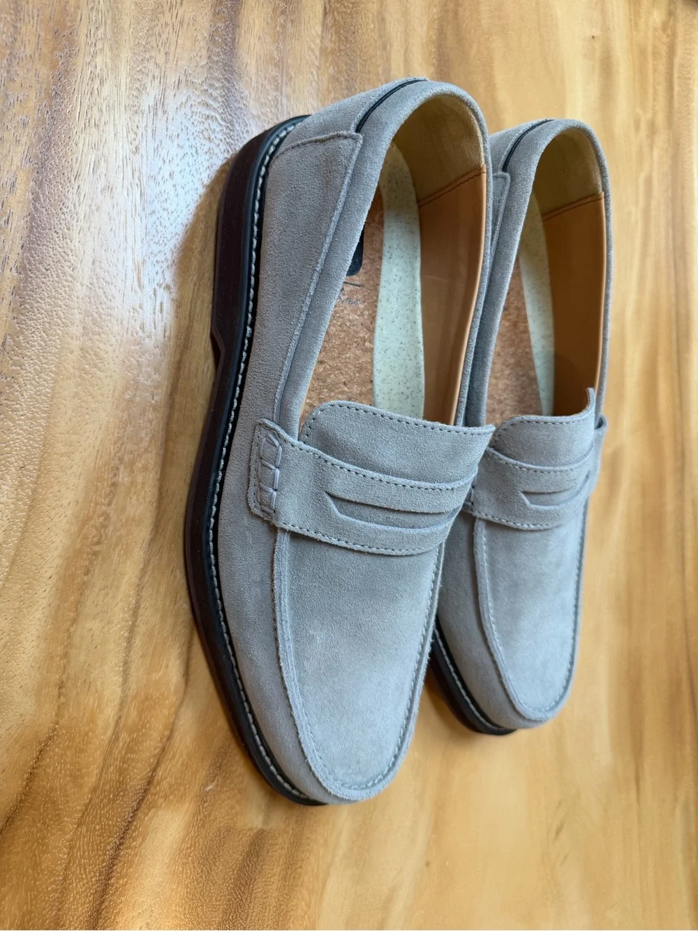 FootJoy Men’s Tan Cork Insole Slip-On Loafer